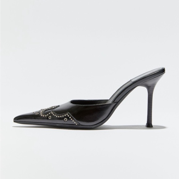 Jeffrey Campbell Bite- Me Heel Black Size 8 - Picture 3 of 8